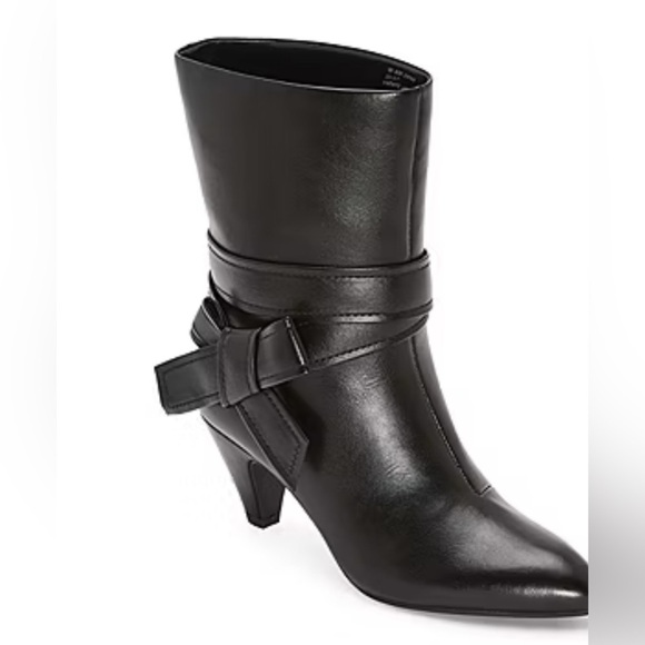 Worthington Womens Dayna Cone Heel Booties - Picture 1 of 7
